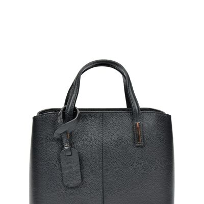 AW21 SC 1180_NERO_Tote Bag