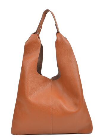 AW21 SC 1563_COGNAC_Sac Hobo 1