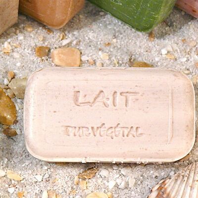 Sapone francese all'olio d'oliva, "latte" profumato, 100g