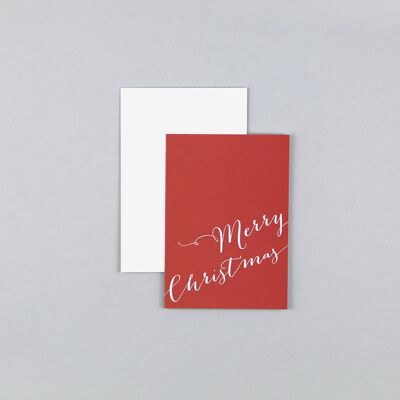 Cartolina di Natale in A7 "Buon Natale" Amy