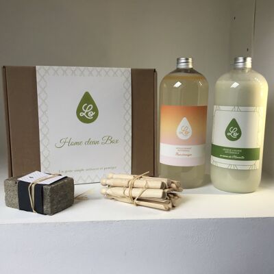 Laudry box 4 products from the LO range choice of orange blossom scent