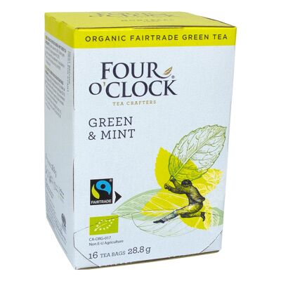 Four O'Clock GREEN & MINT