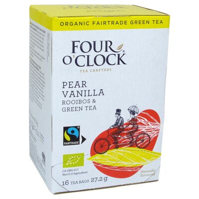 Four O'Clock GREEN TEA & ROOIBOS, VANILLA AND PEAR