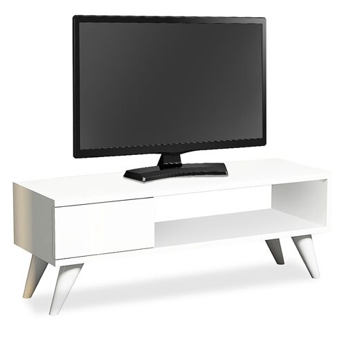 Sensia pakoworld TV cabinet white 90x30x33cm