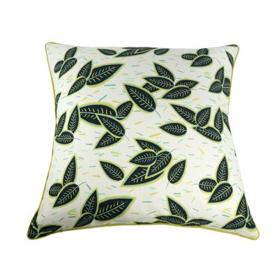 "Béa" floral print cushion