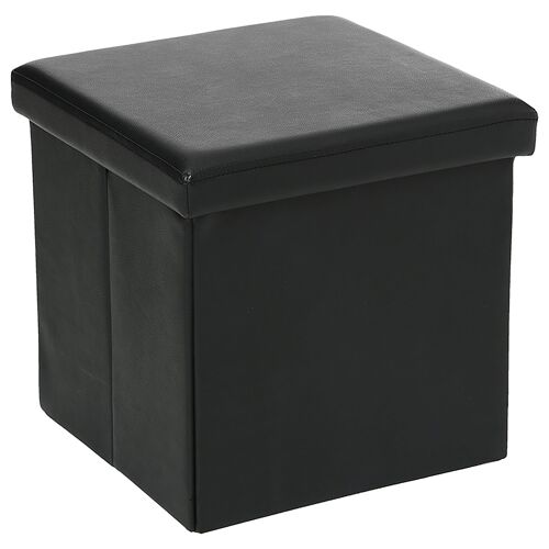 Practic pakoworld stool-trunk PVC black 38x37,5x38cm