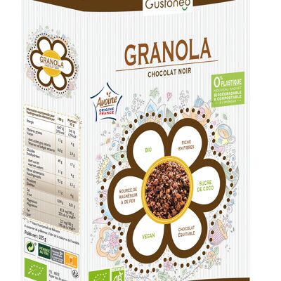 Bio Granola Zartbitterschokolade 325g