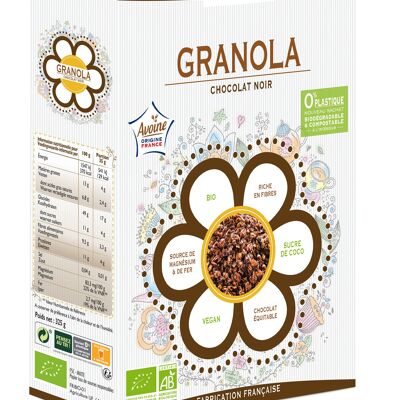 Organic granola Dark chocolate 325g