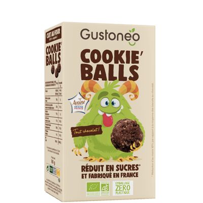 All choco organic cookie balls