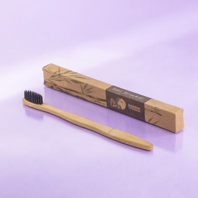 Cepillo de dientes de bambú natural