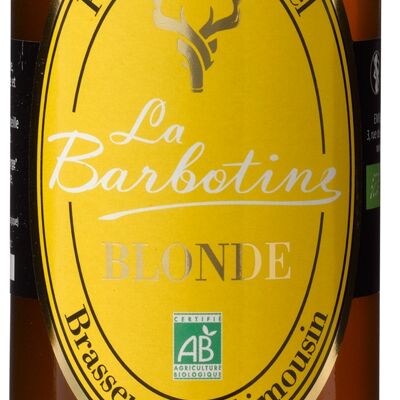 ORGANIC BLONDE BEER 33CL LA BARBOTINE