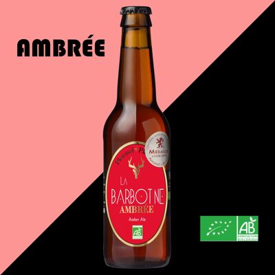 Organic Amber Beer - 33cl La Barbotine