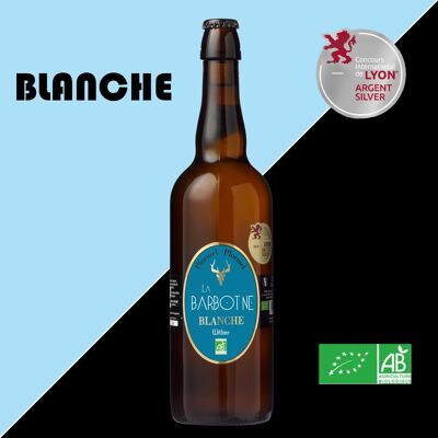Organic White Beer - 75cl The barbotine