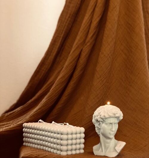 Decorative candles - Davids Bust - Unscented