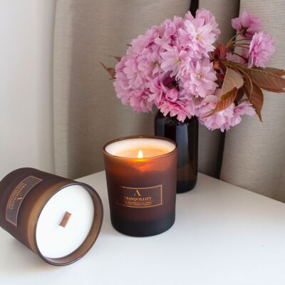 Tranquillity Essential oil candle