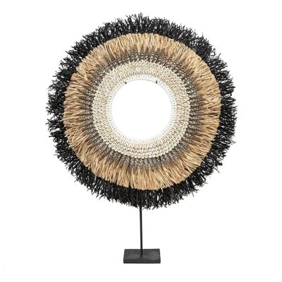 The Mojo Raffia On Stand - Negro natural - L