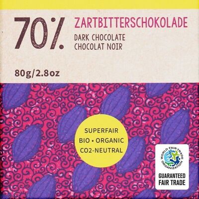 Chocolat noir 70%