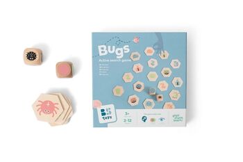 Bugs - jeu de recherche active - Jouet en bois - Jeu pour enfants - BS Toys 1