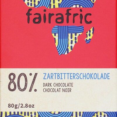 80% dunkle Schokolade