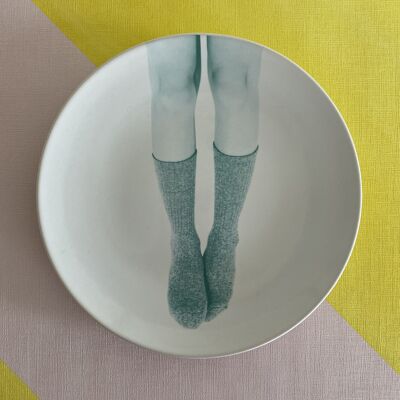 Heppie jambes muurbord / ontbijtbord 4