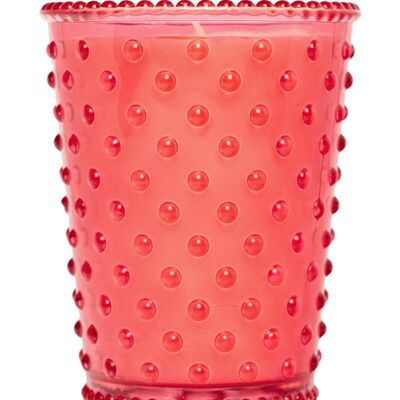 Simpatico Hobnail Glass Candle #37 Hibiscus