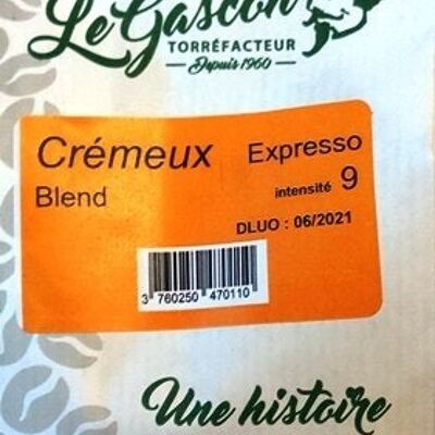 Cafe cremeux 250 grs expresso