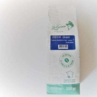 DECAFFEINATED COFFEE WITH WATER 250 GR GRAIN