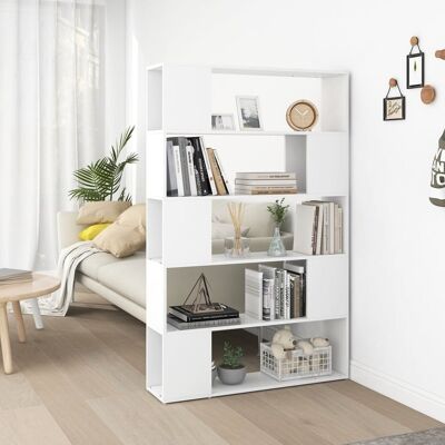 Homestoreking Libreria/divisorio 100x24x155 cm in truciolare 4