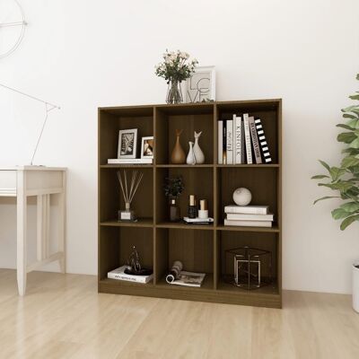 Homestoreking Librería/separador de ambientes 104x33,5x110 cm madera de pino