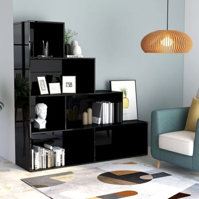 Homestoreking Bücherregal/Raumteiler 155x24x160 cm Spanplatte 5