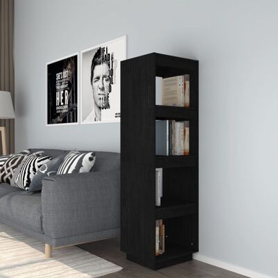 Homestoreking Libreria / paravento 40x35x135 cm pino massiccio 4