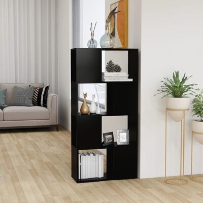 Homestoreking Bookcase/room divider 60x24x124.5 cm chipboard 4