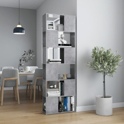 Homestoreking Boekenkast/kamerscherm 60x24x186 cm spaanplaat b