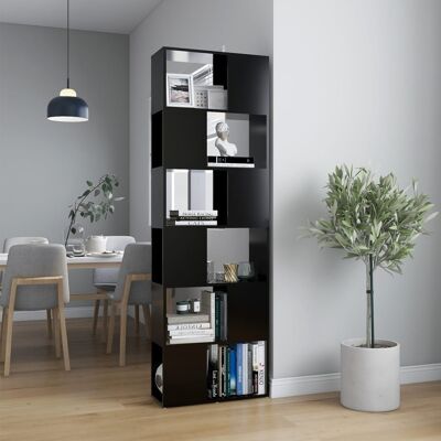 Homestoreking Bücherregal/Raumteiler 60x24x186 cm Spanplatte m