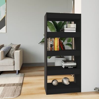 Homestoreking Bookcase / folding screen 60x30x135 cm processed wood 8