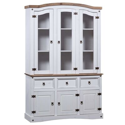 Homestoreking Sideboard Mexican pinewood Corona style white