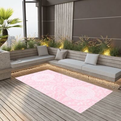 Homestoreking Outdoor rug 120x180 cm PP pink