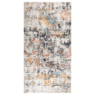 Homestoreking Tapis d'extérieur tissé à plat 80x150 cm multicolore