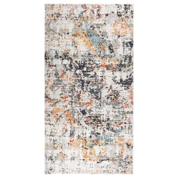 Homestoreking Tapis d'extérieur tissé à plat 80x150 cm multicolore