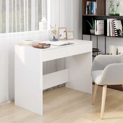 Homestoreking Desk 101x50x76.5 cm chipboard white