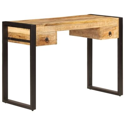 Homestoreking Desk with 2 drawers 110x50x77 cm solid mango wood