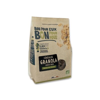 BON POUR EUX BON POUR VOUS GRANOLA CHOCOLAT COCO 310g