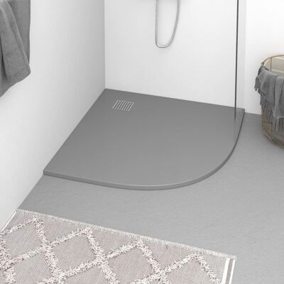 Homestoreking Plato de ducha 90x90 cm SMC gris