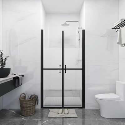 Homestoreking Shower door (98-101)x190 cm ESG semi-matt