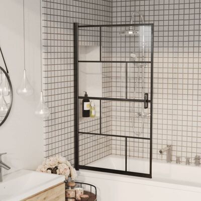Homestoreking Shower enclosure 80x140 cm ESG black 2