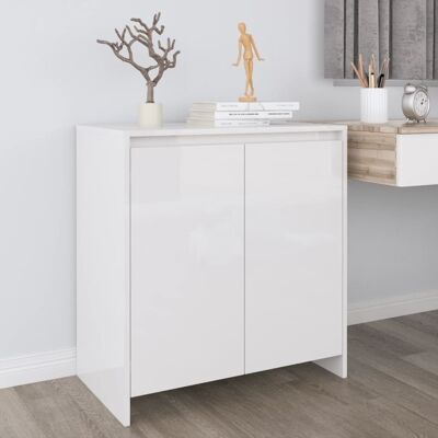 Homestoreking Dressoir 70x40x73,5 cm spaanplaat hoogglans wit