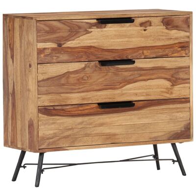 Homestoreking Sideboard 80x30x75 cm solid sheesham wood