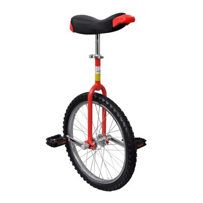 Homestoreking Unicycle adjustable 20 inch red