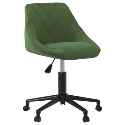 Homestoreking Silla de comedor giratoria terciopelo verde oscuro 5