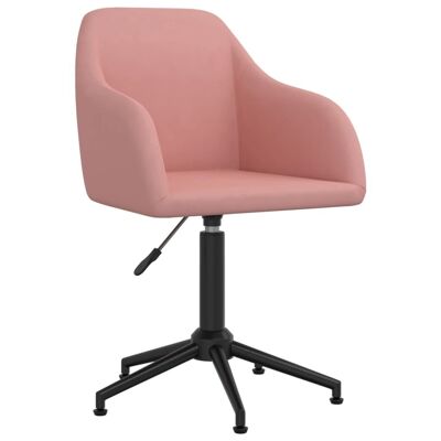 Homestoreking Dining room chair swivel velvet pink 21